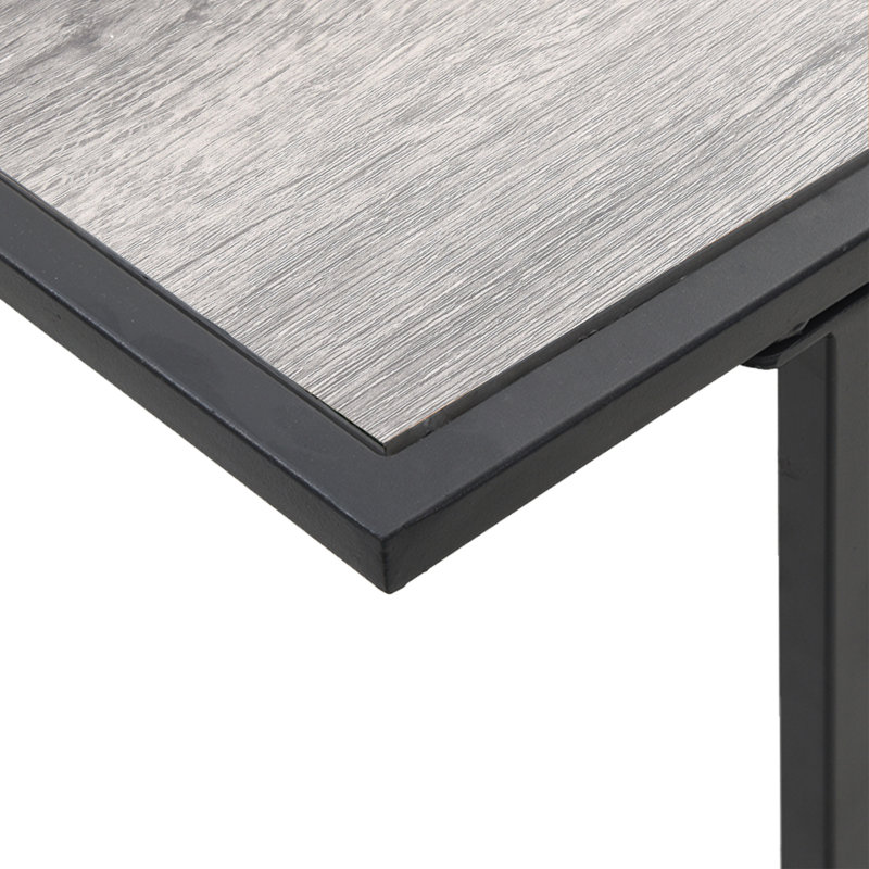 Garden Table Wood Outdoor Furniture Modern Terrace Patio Contemporary