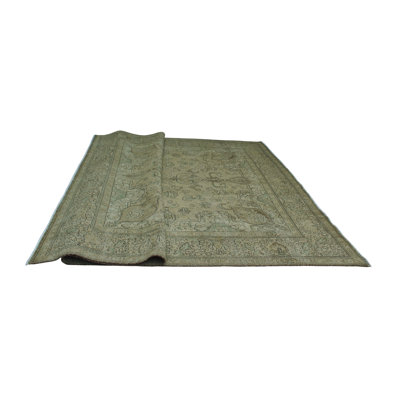 Kawliga One-of-a-Kind 9'3" X 12'8" 1980s Wool Area Rug in