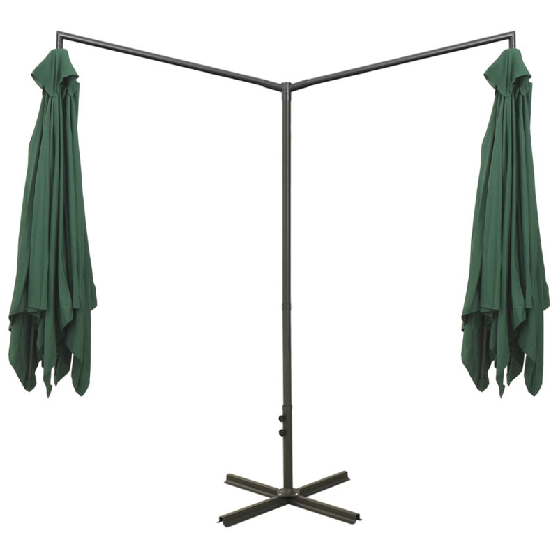 Nido 290cm Cantilever Parasol, Green