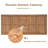 Outdoor Acacia Solid Wood Dining Table