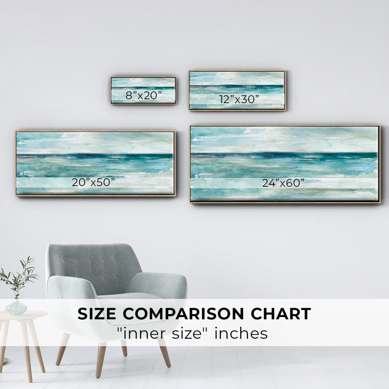 Wash Over Me- Framed Canvas