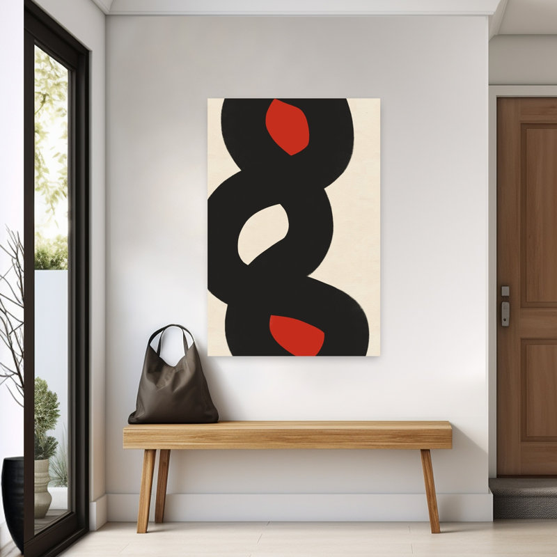 Art contemporain contemporain, H 60 po x l 40 po