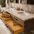 Norwalk 84 in W x 22 in D Double Bath Vanity, White Quartz Top, 36 in Mirrors and Chrome Faucet Set-82340208-113388041