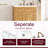 24" Bathroom Vanity With Ceramic Sink-1760506515