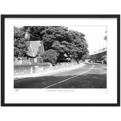 Calverley, Carr Road C1960 - Single Picture Frame Print