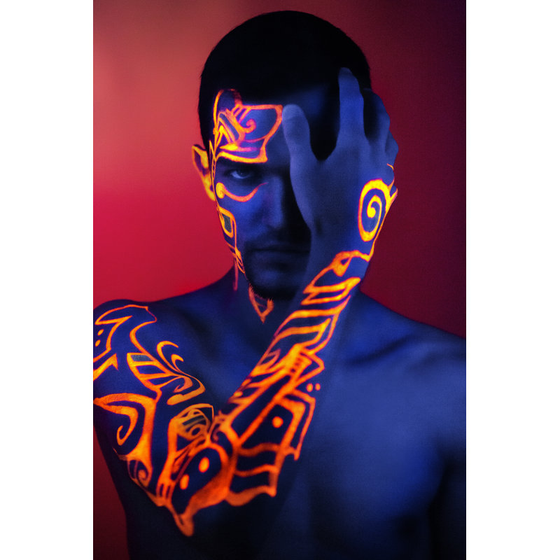 Portrait Model 1 Piece Wrapped Canvas Wall Art, 91cm H x 61cm W x 3.8cm D