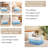 Large Blanket Basket, 22”X17”X12” Rectangle Woven Baskets, Nursery Blanket Storage Living Room, Toy Storage With Handle, Large Baskets For Organizing-Gradient Light Blue-127924152