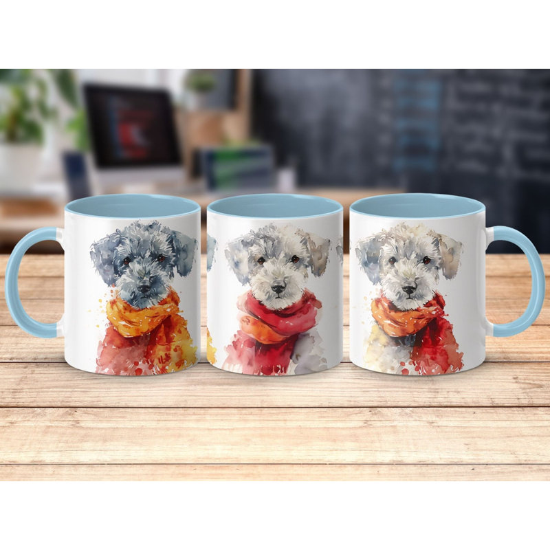 Mug, 3, Light Blue