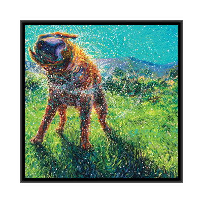 Iris Scott - Swimmin in the Creek par Iris Scott - Estampe numérique sur toile tendue avec châssis
