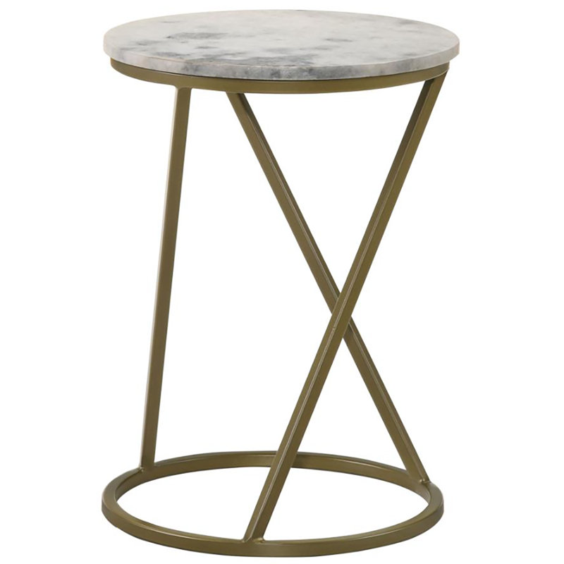 Table de bout en marbre Agetina