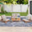  Outdoor 4-piece Patio Conversation Set