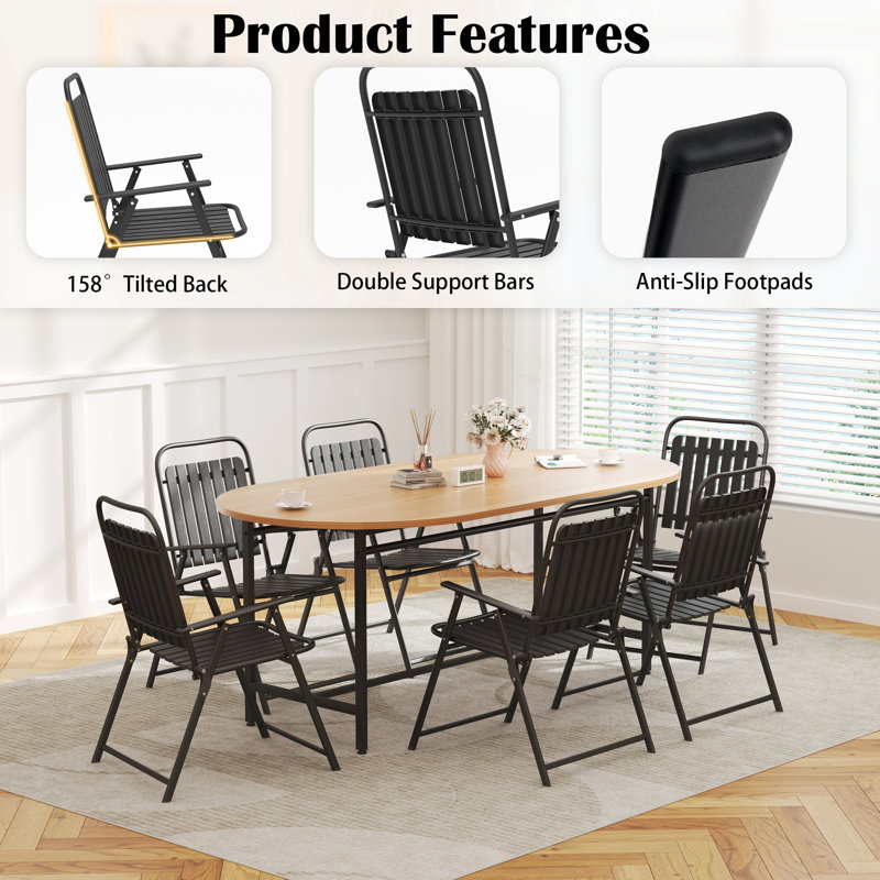 Ensemble de chaises pliantes Mintauts