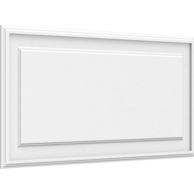 Panneau mural surélevé en PVC blanc Legacy