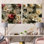 Ashington - Ensemble de 2 art mural en verre acrylique