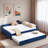 Upholstered Daybed With Trundle And Usb-1267252274