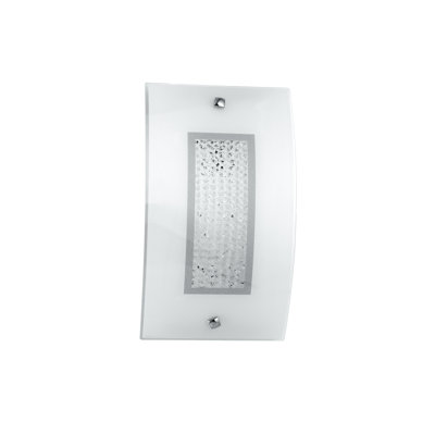 Weston Glass LED Flush Mounted Sconce