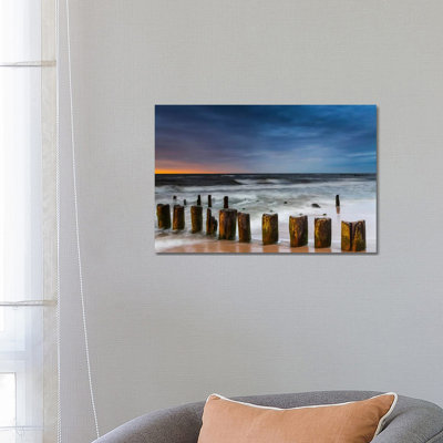 Poland, Baltic Sea, Dziwnow, Sunset V by Mikolaj Gospodarek - Wrapped Canvas Gallery-Wrapped Canvas Giclée