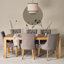 Aayushi Rectangular 200 Cm L x 90 Cm W Dining Table-387285193-395927244