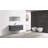 Polychronis 59.5'' Single Bathroom Vanity with Acrylic Top-382591380