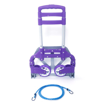 Chariot portatif pliable en aluminium