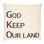 O Canada Lyrics Cotton Blend Throw Pillow