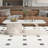 White Solid + Manufactured Wood Rectangular Coffee Table-1432497746-1432497744