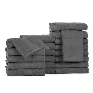 Active 2-Pack Gym Towels w/ SILVERbac Antimicrobial Technology, Gray