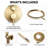 20" Luxury Complete Rainfal Shower System