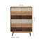 Armoire d'appoint moderne et simple en bois massif