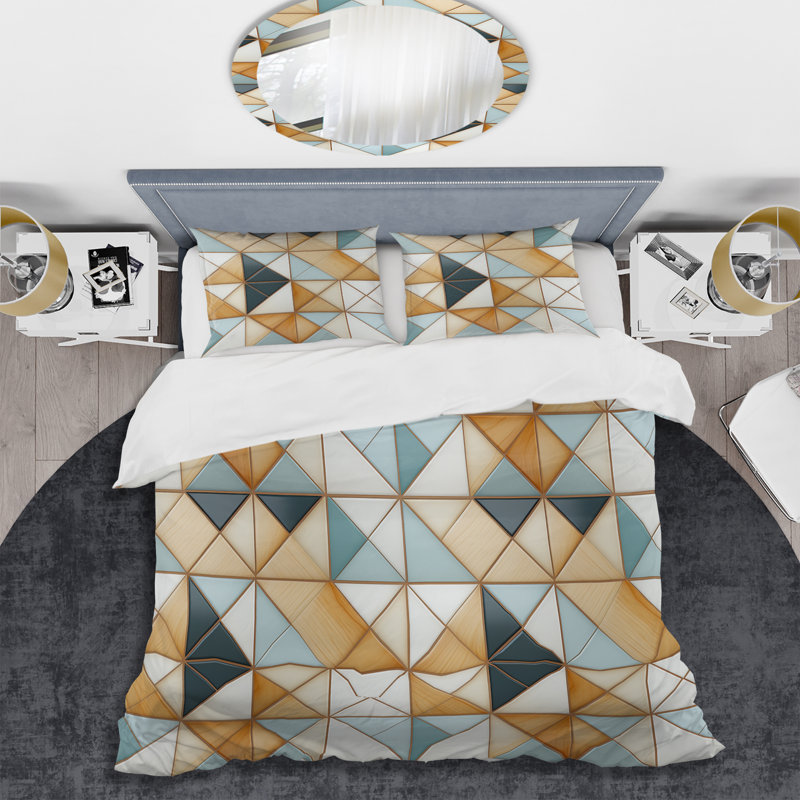Ensemble de housse de couette en microfibre gris et blanc, Housse de couette pour très grand lit et 2 très