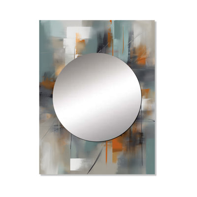 Décoration abstraite Shapes III - Miroir abstrait, décoration murale MTMIR61942
