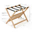 Porte-bagages pliable en bois de hêtre