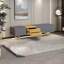 Banc de rangement rembourré en tissu-100667129