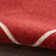Argentino Abstract Machine Woven Chenille Area Rug in Red