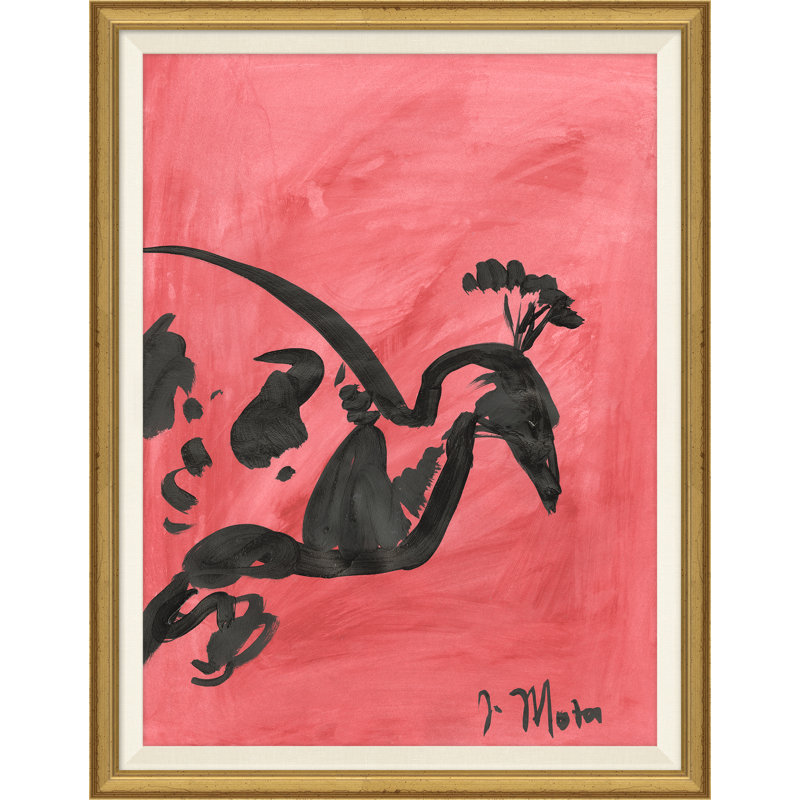 Joseph Mota " Bird Series XVI " by Joseph Mota Painting Print