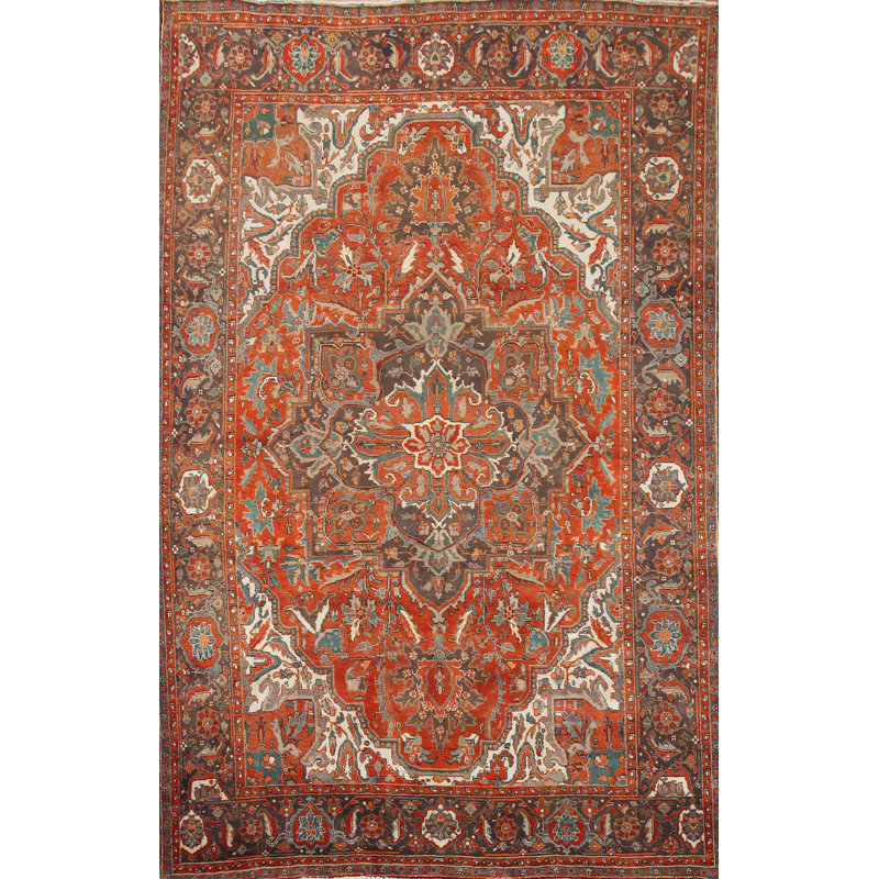 Tapis à teinture végétale 8 x 11