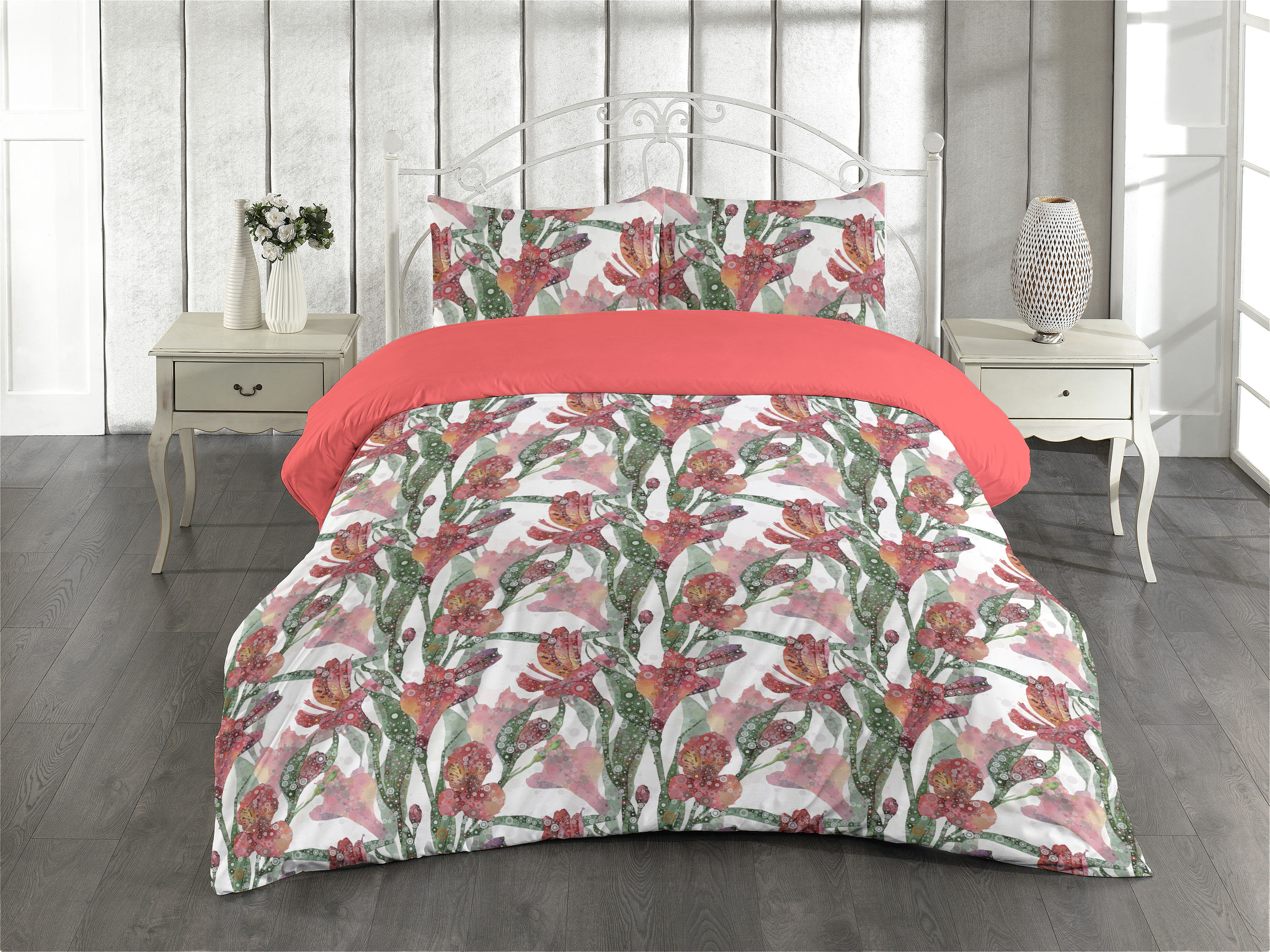 Floral Serenade Duvet Cover Set NCU0NNT564