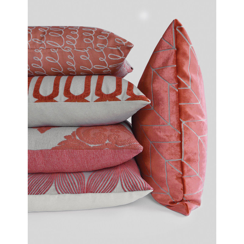 Verbomania Fabric, Salmon