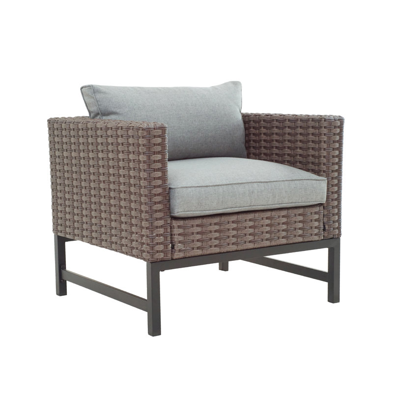 Hesse Patio Lounge Chair with Cushions