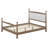 Platform Bed Frame, Solid Wood Bed Frame With Upholstered Headboard In Boucle And Slats Support, No Box Spring Needed-1028924094-1028924088