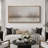 Neutral Reflections Abstract Large Framed Canvas Print Wall Art - Modern Minimal Decor-115271155-115271153