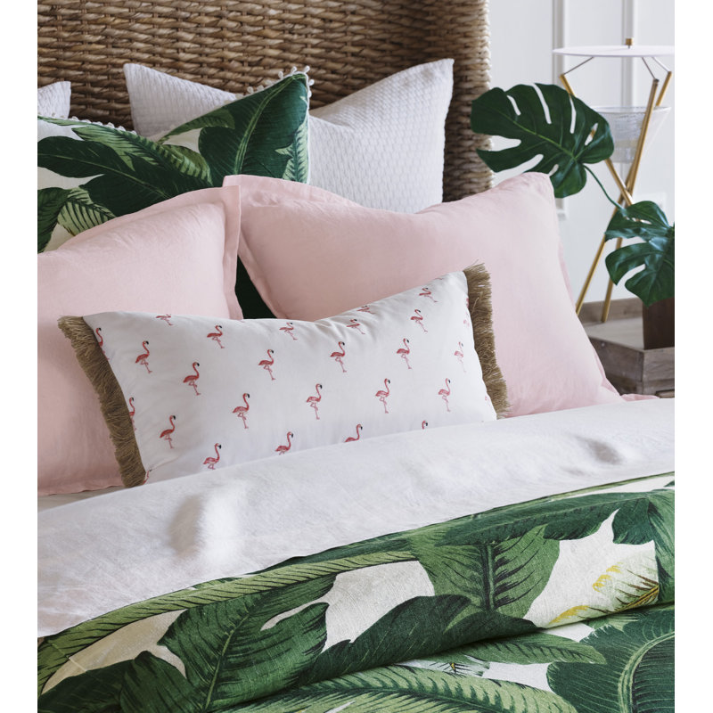 Shiloh 100% Linen Pillow Case, Standard Pillowcase, Petal