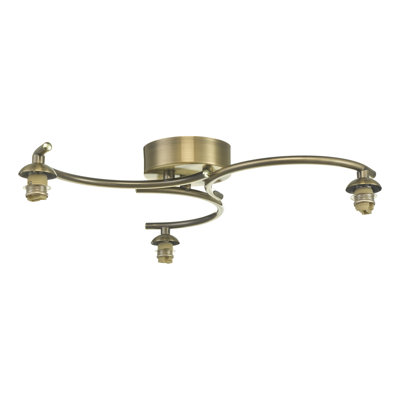 NAKITA 3LT SEMI FLUSH FRAME ONLY