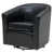 Black Bonded Leather