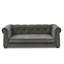 Canapé pour chien moderne, gris foncé, surélevé et confortable pour les animaux de compagnie