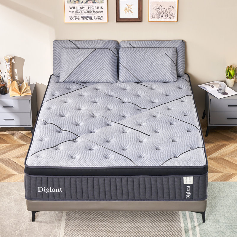 Matelas pour canapé-lit Alwyn Home Rethman, Simple extra long
