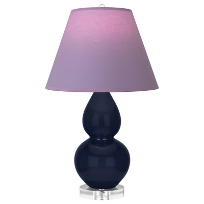 Petite lampe d'appoint à double gourde