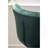 Ellston Upholstered Adjustable Swivel Barstools In Green, Set Of 2-1539713587