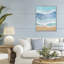 Giclée encadrée, chevauchement de vagues côtières, conception de Jesse Keith-241140346-241140337