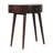 Valladares California Walnut Odyssey Console Table